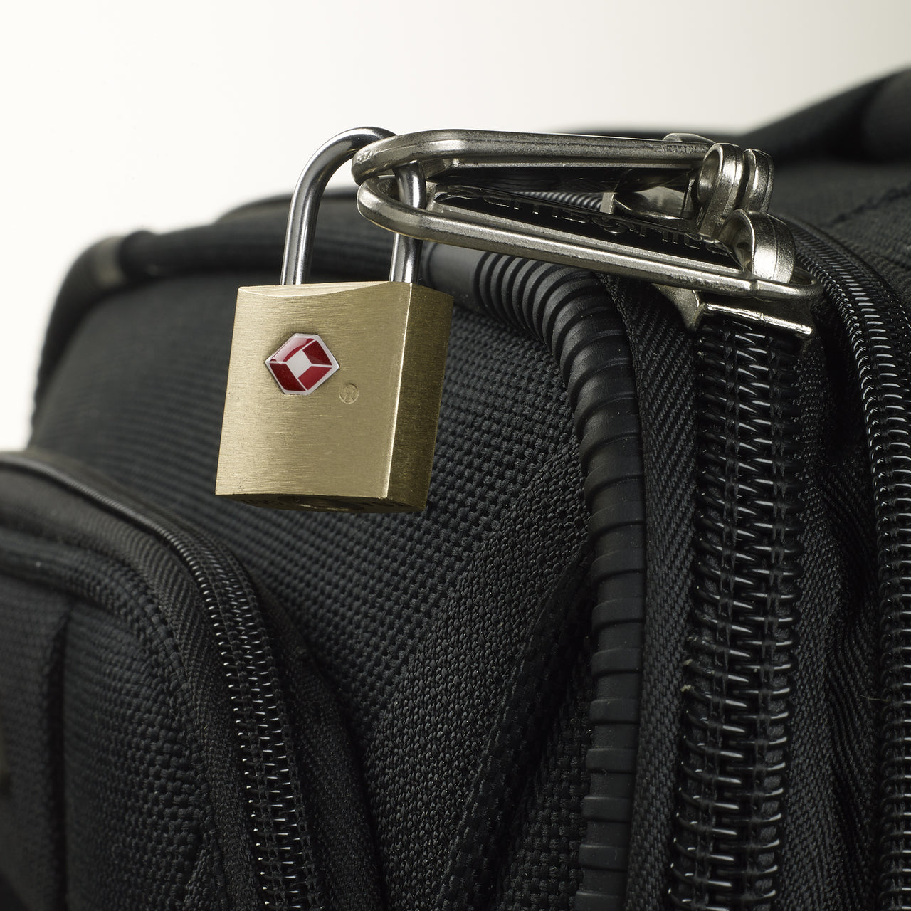 Lewis N. Clark Travel Sentry Mini Brass Square Padlock