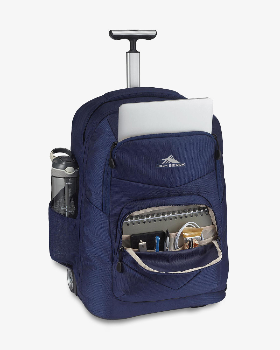 High Sierra Freewheel Pro Wheeled Backpack True Navy