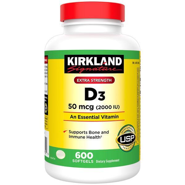 Kirkland Vitamin D3 Extra Strength