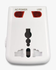 GO Travel Worldwide Adapter + USB