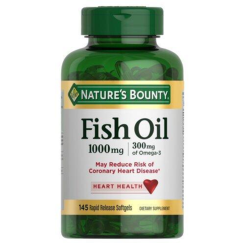 Natures Bounty Fish Oil 300Mg