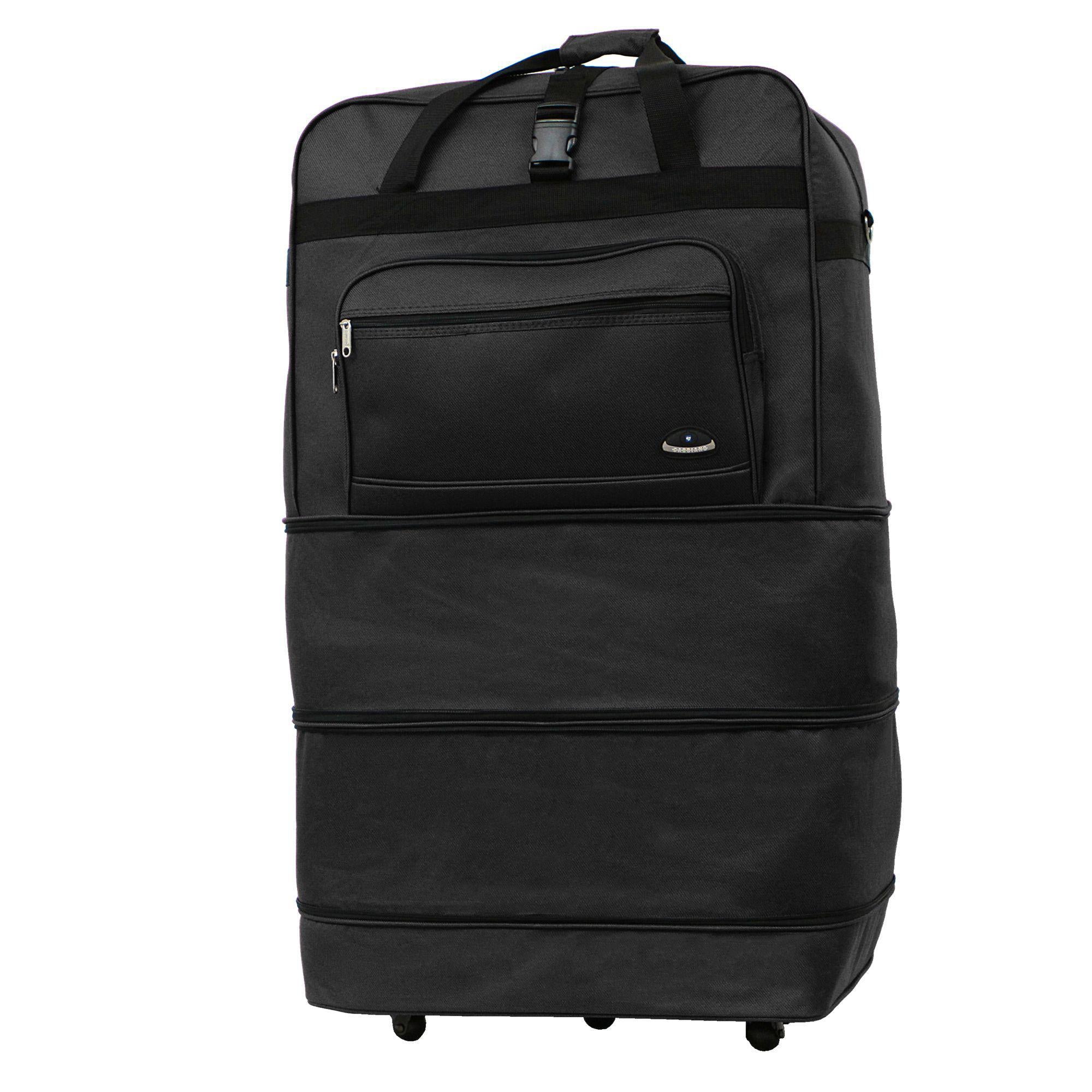 Expandable wheeled duffel bag hotsell