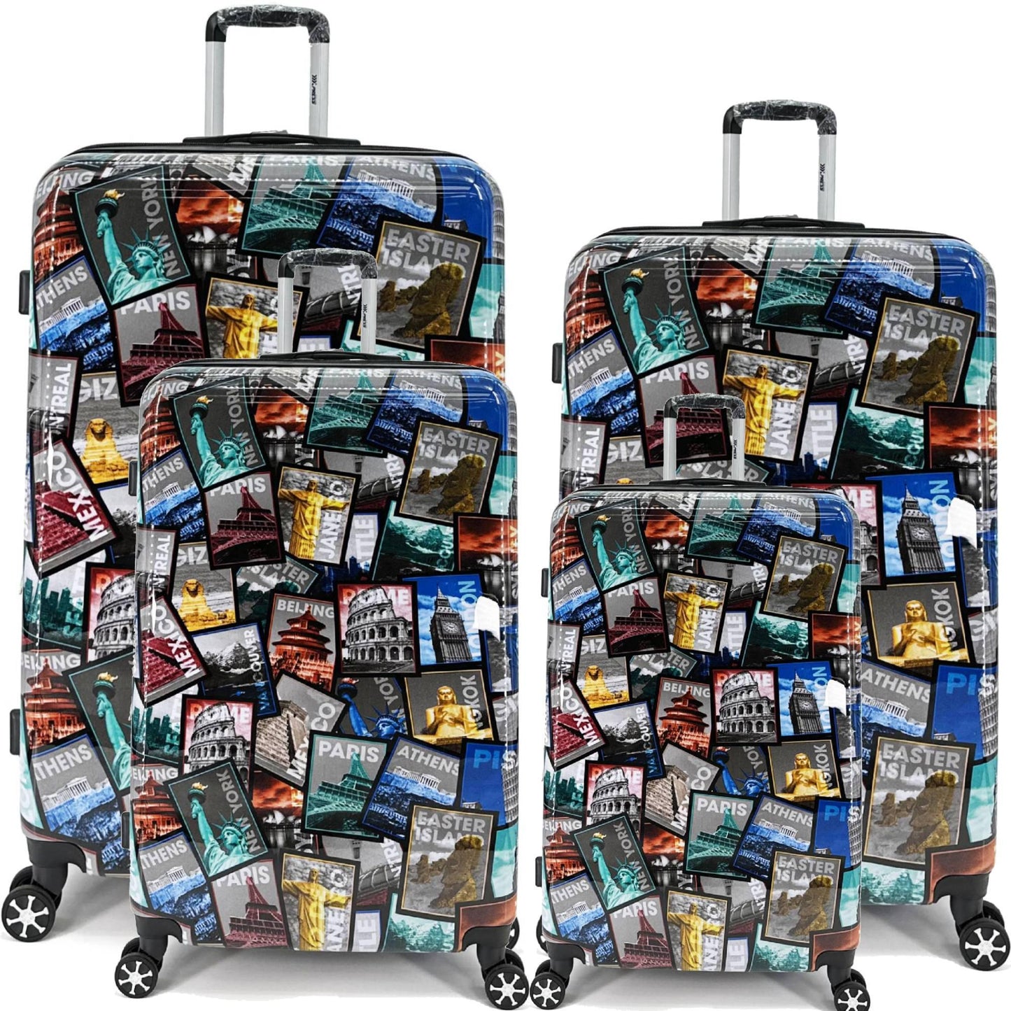 Xpress Hardside Printed Luggage (0028) (SET)