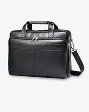 Samsonite Leather Bus Case slim Briefcase TG