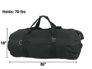 #3 - Round Duffel Bag (70lbs) (36")