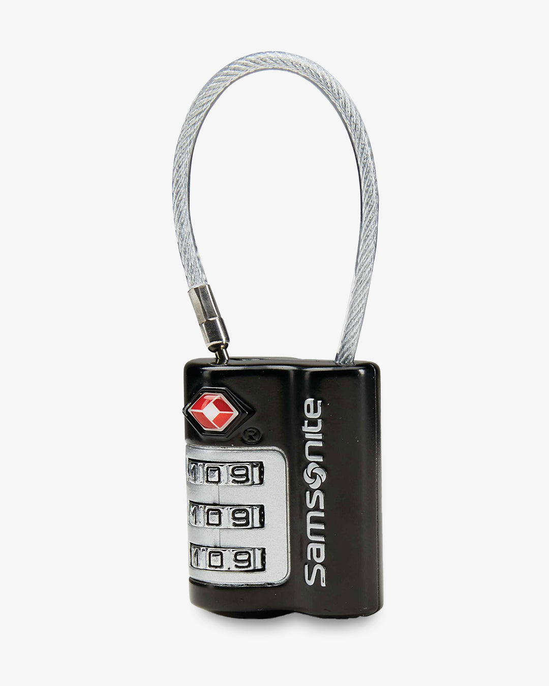 Samsonite 3 Dial Travel Sentry Combination Cable Lock