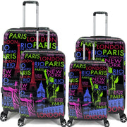 Xpress Hardside Printed Luggage (0028) (SET)