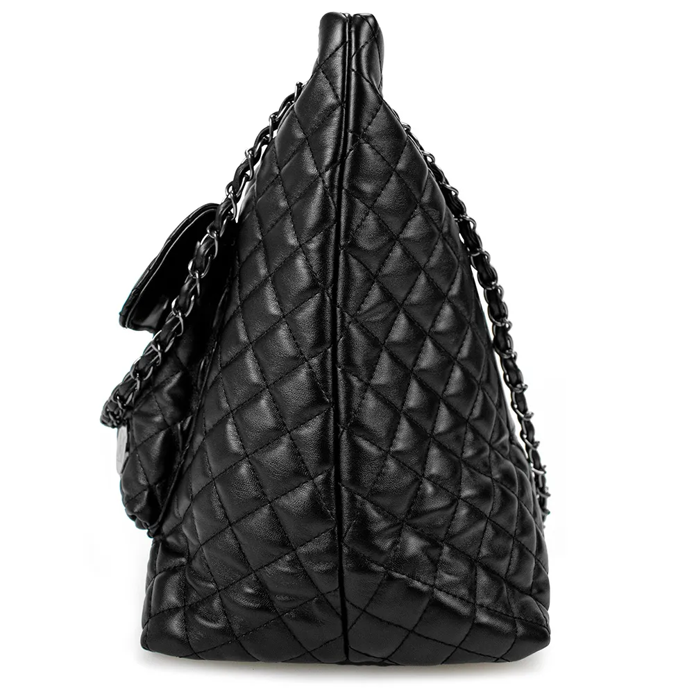 Badgley Mischka Diana Vegan Leather Tote Weekender Bag