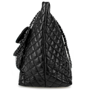 Badgley Mischka Diana Vegan Leather Tote Weekender Bag