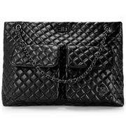 Badgley Mischka Diana Vegan Leather Tote Weekender Bag