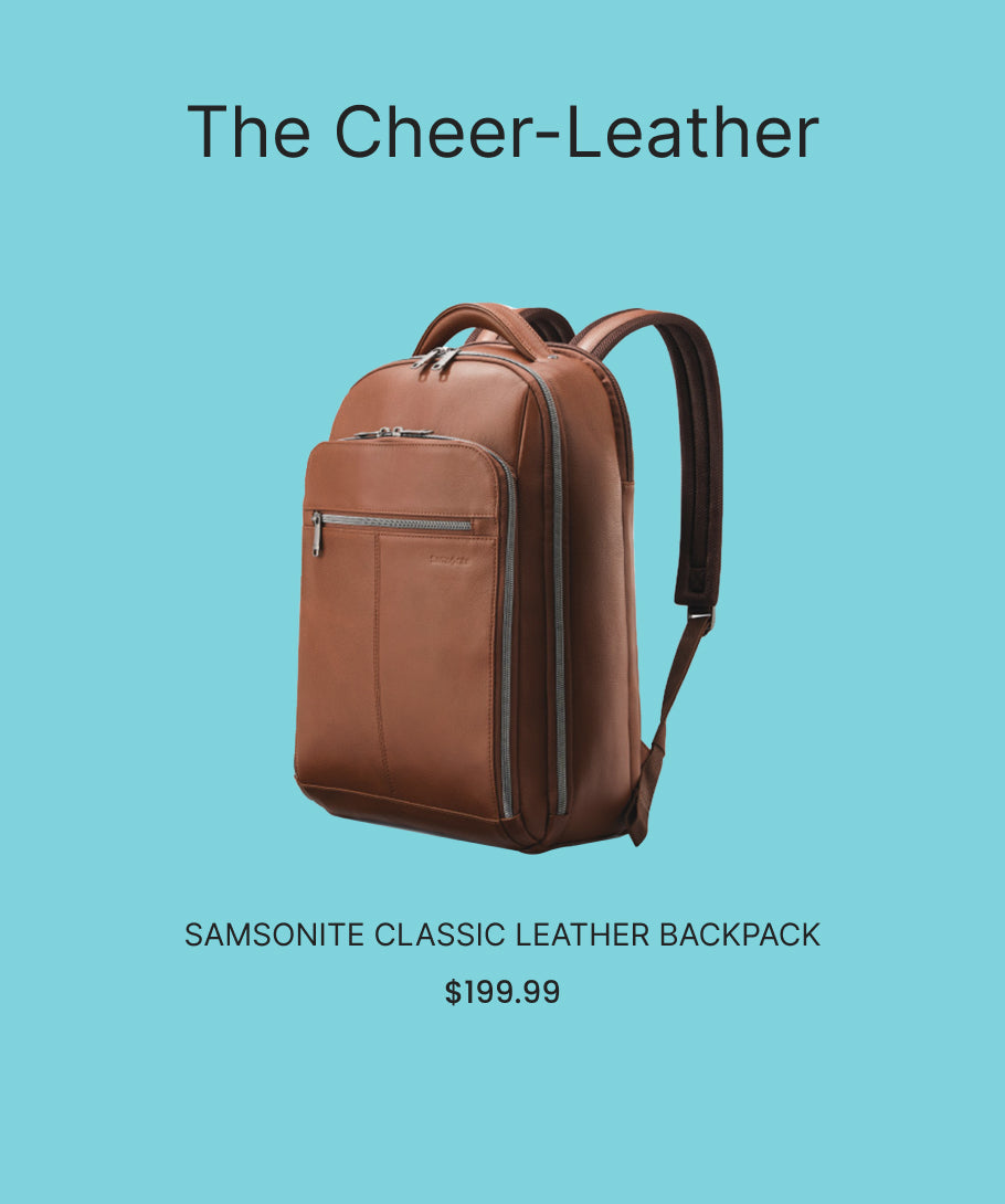 classic leather backpack amazon Luggage Prime