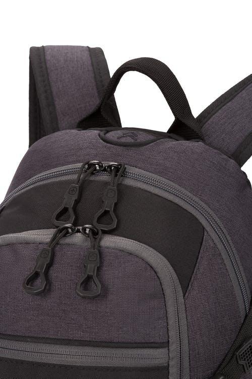 SwissGear 1651 City Pack Backpack - Gray Heather/Black