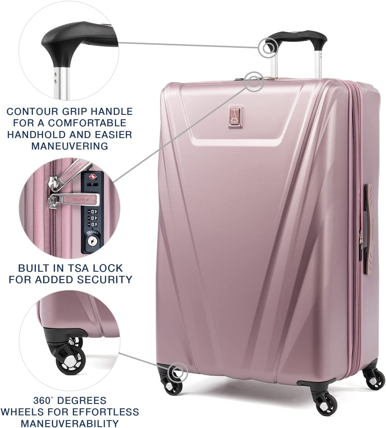 Travelpro Maxlite 5 Hardside Luggage (LARGE)