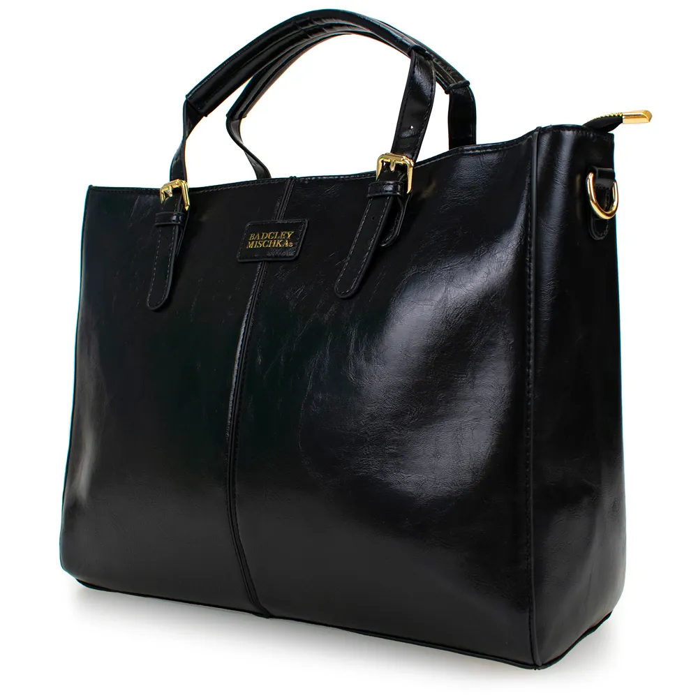 MUCENT Prime Linkle Leather Tote Bag MUCENT Prime Linkle Leather Tote Bag