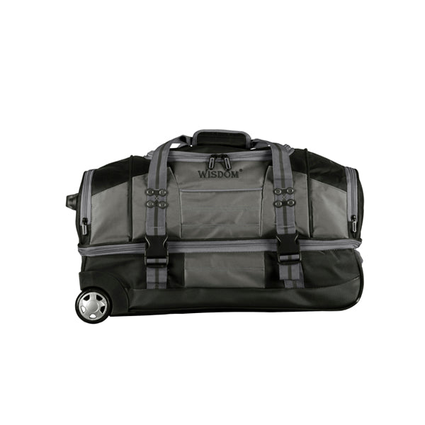 Wisdom 26" Wheeled Duffel Drop Bottom