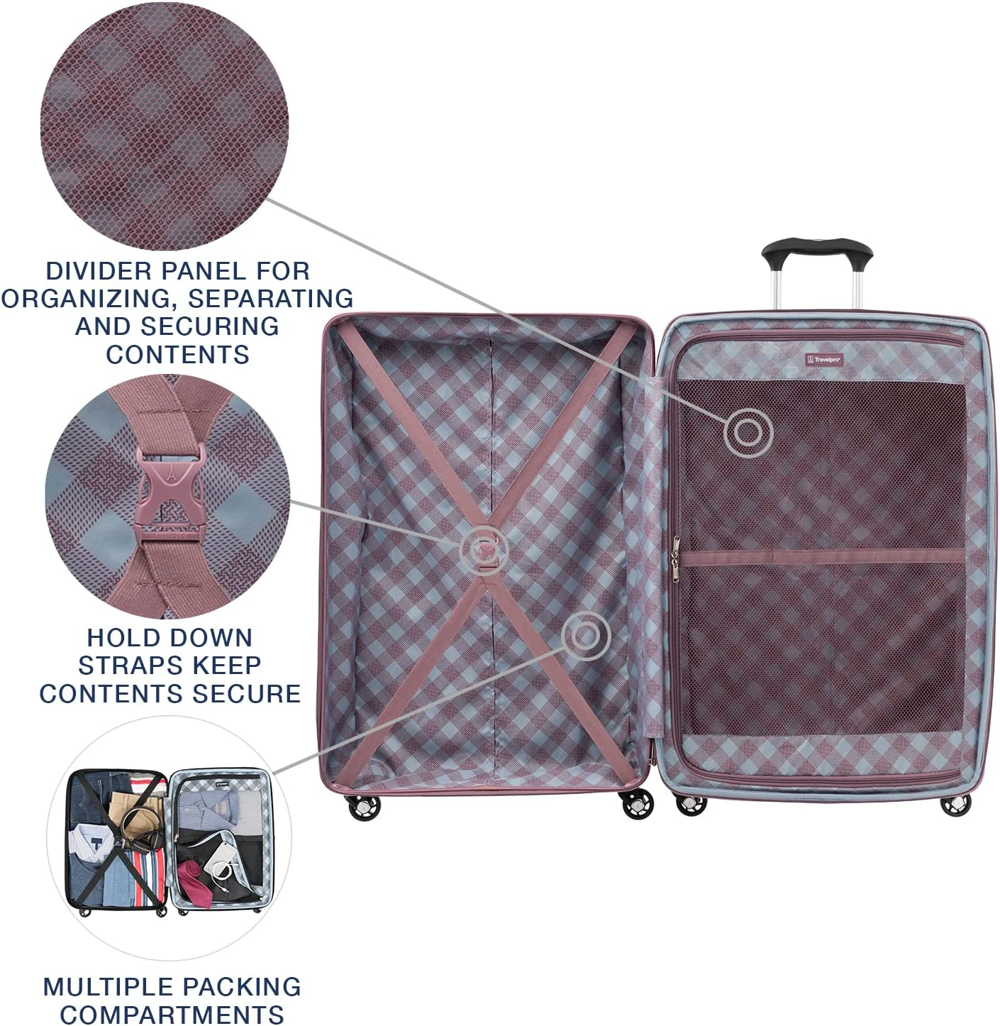 Travelpro Maxlite 5 Hardside Luggage (LARGE)